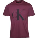 Calvin Klein Erkek T-Shırt 40HM825-501 - 2XL - Bordo