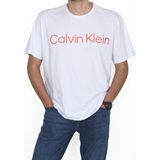 Calvin Klein Erkek T-Shırt 40JM930-540 - 2XL - Beyaz