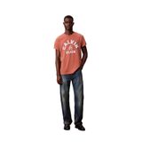 Calvin Klein Erkek T-shirt, Turuncu, XS Beden
