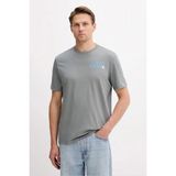 Calvin Klein Erkek TIŞÖRT-LV04RC844G - Gri - XL