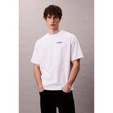 Calvin Klein Erkek TIŞÖRT-LV04RD825G - Beyaz - XL