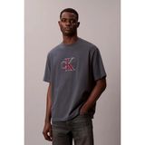 Calvin Klein Erkek TIŞÖRT-LV04RE815G - Mavi - XL