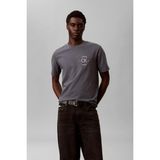 Calvin Klein Erkek TIŞÖRT-LV04RE825G - Grey - XL