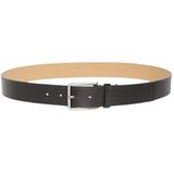 Calvin Klein Erkek Warmth Buckle Smooth 35 mm Kemer Black/Antique Silver 100