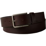 Calvin Klein Erkek Warmth Buckle Smooth 35 mm Kemer CK Dark Brown/Antique Silver 95