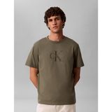 Calvin Klein Erkek Yeşil Calvin Klein Ss Hero Monologo Tee, Ldy Yeşil Erkek T-Shirt