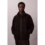 Calvin Klein Erkek Yün Karışımlı Polar Ceket - Siyah - Black - XL