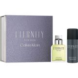 Calvin Klein Eternity Erkek Parfüm EDT 100 ML + Sprey Deodorant