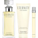 Calvin Klein Eternity Women Edp 100 Ml + Body Lotion 100 Ml + Edp 10 Ml