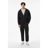 Calvin Klein EU 350 Terry Monogram Erkek Siyah Eşofman Altı LV04RD241G-UB1