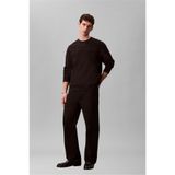 Calvin Klein Eu Sportswear Graphi Bisiklet Yaka Sweatshirt Siyah, XS, LV04LF230G, BLACK, erkek