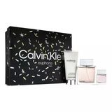 Calvin Klein Euphoria Edt 100 Ml + Edt 15 Ml+ After Shave 100 Ml Erkek Parfüm Seti