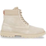 Calvin Klein Eva Mid Laceup Boot Suede Erkek Bot - Krem