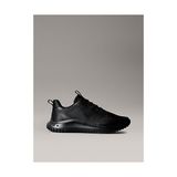 Calvin Klein Eva Runner Lace Up Düz Taban Mat Karışımlı Sneaker Erkek Ayakkabı - Siyah
