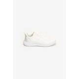 Calvin Klein Eva Runner Lace Up Mat Mix Erkek Sneaker Beyaz