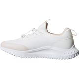 Calvin Klein eva runner laceup sock mat mix Kadın Spor Ayakkabı bright white/crystal grey 36