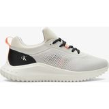 Calvin Klein Eva Runner Sock Tech Mix Kadın Gri Sneaker - 0IX-Gri