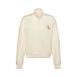 Calvin Klein Fermuarlı Ceket, L, P69803S6529, BEYAZ, Kadın