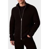 Calvin Klein Fitilli Yün Hırka Siyah, L, LV04LD305G UB1, SİYAH, Erkek