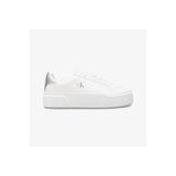 Calvin Klein Flatform Lace Up Met Kadın Beyaz Sneaker