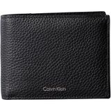 Calvin Klein FOIL EMBOSS TRIFOLD w/CARD Erkek Cüzdan Black OS