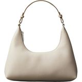Calvin Klein foil logo conv shoulder bag Kadın El Çantası Kahverengi Tek Beden