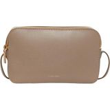 Calvin Klein FOIL LOGO ELONGATED CAMERA BAG Kadın Çapraz Askılı Çanta Desert Taupe OS