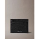 Calvin Klein Folyolu Kabartma Yatay Erkek Siyah Kartlık LV04D1060G-UB1