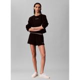Calvin Klein French Terry Şort, M, 5003344617, Siyah, Kadın