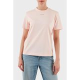 Calvin Klein Grafikli T-Shirt, S, LV147C857G, Pembe, Kadın
