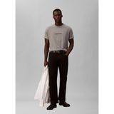 Calvin Klein Gri Erkek T-Shirt LV040HM228P7E_SS Rlxd Standard Logo - XL