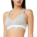 Calvin Klein Gri Sütyen, L, 16K000QF1654E, 020 GREY HEATHER, Kadın