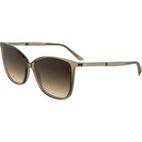 CALVIN KLEIN Güneş Gözlüğü CK25504S-618 - Bal Rengi