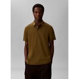 Calvin Klein Haki Erkek Polo T-Shirt LV04LB276G4S4_SS Supıma Chest Emb P - Sarı