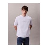 Calvin Klein Hero Monologo T-shirt, L, 5003241029, Beyaz, Erkek