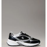 Calvin Klein Hike Runner Bağcıklı File Karışımlı Metalik Erkek Siyah Sneaker Ym0ym01402-01L