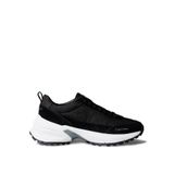 Calvin Klein Hike Runner Casual Sneaker, 37, YW0YW01995, Black/Granite Road, Kadın