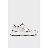 Calvin Klein HIKE RUNNER MESH MIX MET Beyaz Kadın Sneaker Bağcıklı Tasarım ve Kauçuk Taban