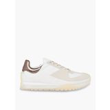 Calvin Klein HW0HW01879YBR Beyaz Bronz Kadın Deri Sneaker