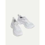 Calvin Klein HW0HW0314005Y Hike Run Ckstripe Mesh Met Kadın Günlük Ayakkabı - Beyaz
