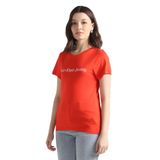 Calvin Klein institutional logo 2-pack tee Kadın Shirt Kırmızı M