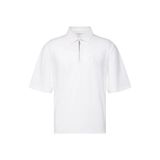 Calvin Klein Jeans Baskılı Polo T-Shirt, L, 5003340212, Beyaz, Erkek