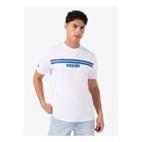 Calvin Klein Jeans Beyaz Erkek T-Shirt LV04RE811GYAA SS 20S 5AM CK RACER