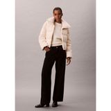 Calvin Klein Jeans Beyaz Kadın Mont LV044D527GPAS - XS