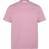 Calvin Klein Jeans Bisiklet Yaka Düz Pembe Erkek T-Shirt LV04RC272GF5I Pembe T-Shirt