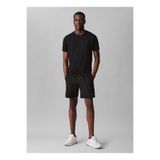 Calvin Klein Jeans Bisiklet Yaka Düz Siyah Erkek T-Shirt LVGMS5K176UB1 SS LT WT TEE