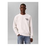 Calvin Klein Jeans Bisiklet Yaka Sweatshirt, L, 5003404195, Gri, erkek
