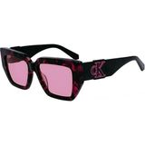 Calvin Klein Jeans CKJ 23608S 234 54 Kadın Cat Eye Pembe Kemik Güneş Gözlüğü