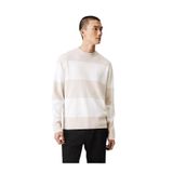 Calvin Klein Jeans Ekru Erkek Kazak J30J326741PDH COTTON CREW NECK SWT
