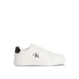 Calvin Klein Jeans Erkek CLASSIC CUPSOLE MONO LTH Spor Ayakkabı Black/Bright White 42